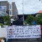LSM Jejak Timur Saat Aksi Depan Kejati (Foto/RS) 