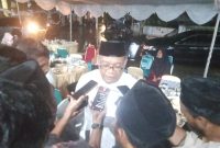 Sekprov Maluku Utara, Samsuddin Abdul Kadir usai pembagian sembako, menyampaikan bahwa Malut mulai menyusun APBD 2025 Fokus pada proyek Kabupaten Halmahera Selatan. 