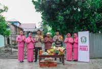 Berbagi bersama ramadhan Kapolsek dan Wakapolres