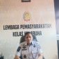Saat wawancara dengan awak media di Ruang Kalapas Supriyanto (Foto/Wangkep) 