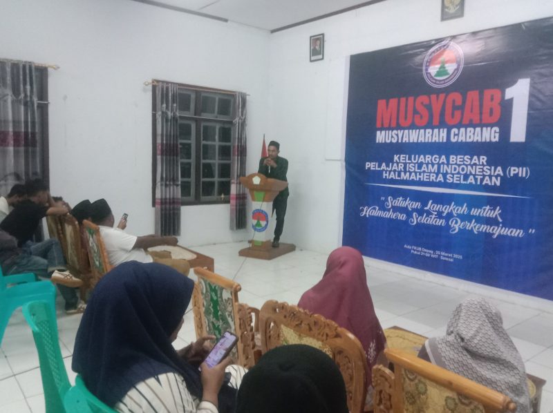 KB PII Tarjo Hasan saat sambutan Muscab Ke I (Foto/Ongen