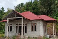 Kondisi Kantor Desa Loid Kecamatan Bacan Barat Utara Halmahera Selatan (Foto/DM) 