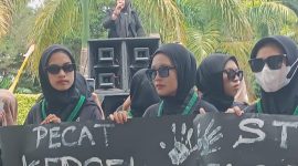 Aksi Solidaritas Peduli Kekerasan Perempuan & Anak (Foto/Nalarsatu.com) 