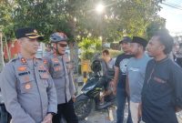 Patroli Bersepeda Ramahan,Polres & Warkop di Pasar Ramadan Labuha (Foto/Nalarsatu.com) 