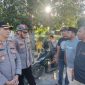 Patroli Bersepeda Ramahan,Polres & Warkop di Pasar Ramadan Labuha (Foto/Nalarsatu.com) 