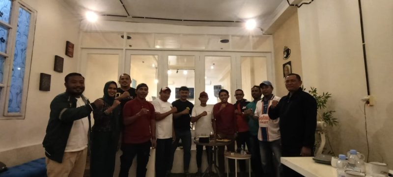 Rapat Pembentukan Panitia & Stering Committee Musda DPD II KNPI Halmahera Selatan (Foto/Nalarsatu) 