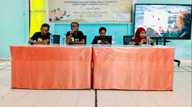 Kegiatan Sosialisasi Media Masa SMA Negeri 1 Halmahera Selatan Oleh Warkop