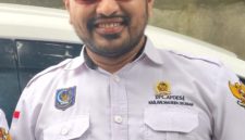 Ketua Panitia Pelantikan APDESI Halsel 2025 - 2030 Badar Abas (Foto/Nalarsatu.com) 