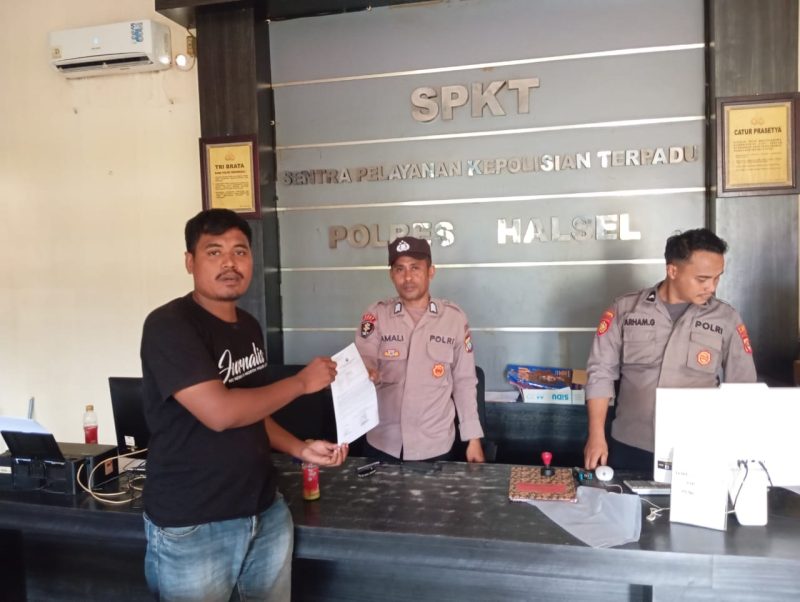 Ruangan SPKT Polres Haksel Amirudin Irsyad (Foto/Amir)