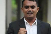 Ketua Aliansi Wartawan Saruma (AWAS)  Halmahera Selatan Sadam Jadi (Foto/Am)