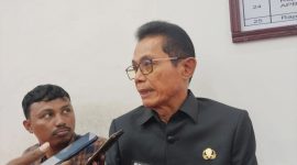 Wakil Bupati Halmahera Selatan Helmi Umar Muchin Saat hadiri Paripurna (Foto/Nalarsatu.com)
