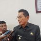 Wakil Bupati Halmahera Selatan Helmi Umar Muchin Saat hadiri Paripurna (Foto/Nalarsatu.com)