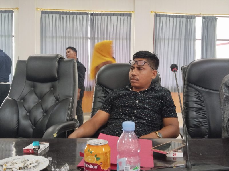 Pengurus Perhimpunan Praktisi Hukum Muda Indonesia Kabupaten Halmahera Selatan Bambang Joisangadji S.H (Foto/Nalarsatu.com)