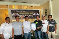Syamsudin Cahalil ditunjuk Sebagai Ketua Persatuan Wartawan Indonesia (PWI) Halmahera Selatan (Foto/C).