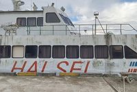 Kondisi MV Halsel Express Pelabuhan Babang (Foto/RF)
