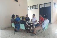 Rapat Karateker KNPI Akbar Ahad & Organisasi Cipayung di UMKM Halsel (Foto/AK)