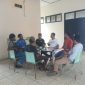 Rapat Karateker KNPI Akbar Ahad & Organisasi Cipayung di UMKM Halsel (Foto/AK)