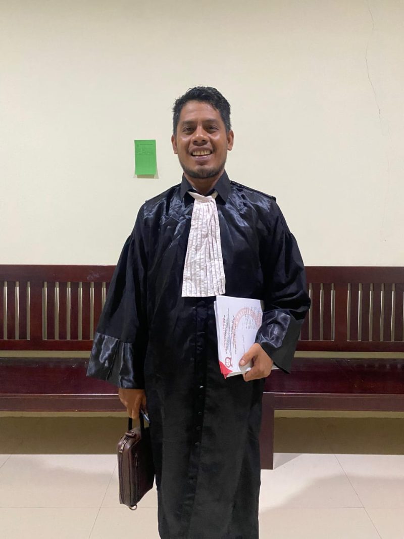 Praktisi Hukum Cristovan Loloh S.H (Foto/M86)