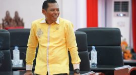 Ketua Fraksi Golkar Kabupaten Halmahera Selatan Rustam Ode Nuru (Foto/Tribun)