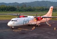 Wings Air tipe ATR 72-600. di Tumpangi Tenaga Asing (Foto/Nalarsatu.com)