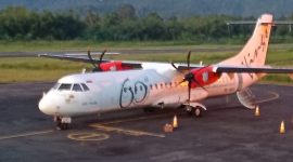 Wings Air tipe ATR 72-600. di Tumpangi Tenaga Asing (Foto/Nalarsatu.com)
