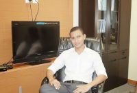 Aktivis buruh Maluku Utara, Billy Junaid Silawane, saat berada di Kantor Pusat Lembaga Bantuan Hukum (LBH) Jakarta, Jalan Diponegoro No. 74, Menteng, Jakarta Pusat, 3 Desember 2013. (Foto/BL)