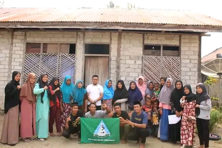 Leadership Basic Training (LBT) Pengurus Wilayah Pelajar Islam Indonesia (PII) di Gane Timur yang turut dihadiri mantan Pengurus Wilayah, Sadam Hardi. (Foto: PII)