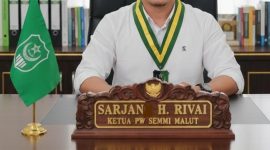Ketua PW SEMMI Maluku Utara, Sarjan H. Rivai (Foto/SR)