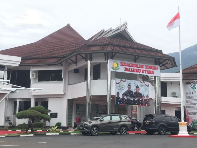 Kantor Kejati Provinsi Maluku Utara (Foto/Haliyora)