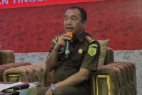 Kepala Seksi Penerangan Hukum (Kasi Penkum) Kejati Maluku Utara, Richad Sinaga (Foto/Amir)