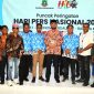 Bupati Halmahera Selatan, Hasan Ali Bassam Kasuba, saat menghadiri Puncak Peringatan Hari Pers Nasional (HPN) 2026 di Kawasan Pemerintahan Provinsi Banten, Senin (9/2/2026) (Foto/PWI)