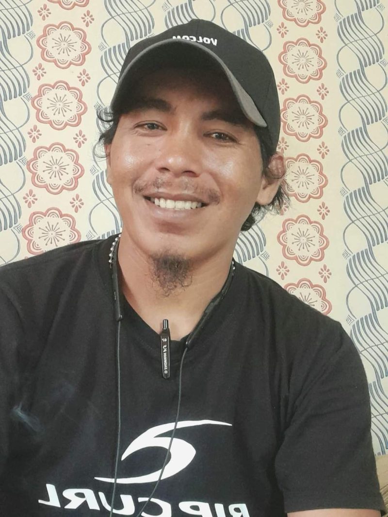 Sekretaris Steering Committee (SC) Musda DPD KNPI Halmahera Selatan, Aziz Awat (Foto/ST)