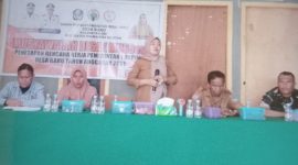 Pelaksanaan Musyawarah Desa (Musdes) RKPDes Desa Baru, Kecamatan Obi, Kabupaten Halmahera Selatan, Senin (2/2/2026), yang membahas perencanaan pembangunan desa tahun anggaran berjalan. (Foto/Istimewa)