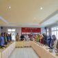 Ketua dan anggota Komisi I DPRD Kabupaten Halmahera Selatan saat melakukan konsultasi dan studi tata kelola BLUD di RSUD dr. H. Chasan Boesoirie Provinsi Maluku Utara, Kamis (11/6). Kunjungan tersebut bertujuan memperdalam pemahaman terkait pengelolaan dana Jasa Pelayanan (Jaspel) tenaga kesehatan serta mencari referensi penyelesaian persoalan pembayaran Jaspel di RSUD Labuha. (Foto: Istimewa)